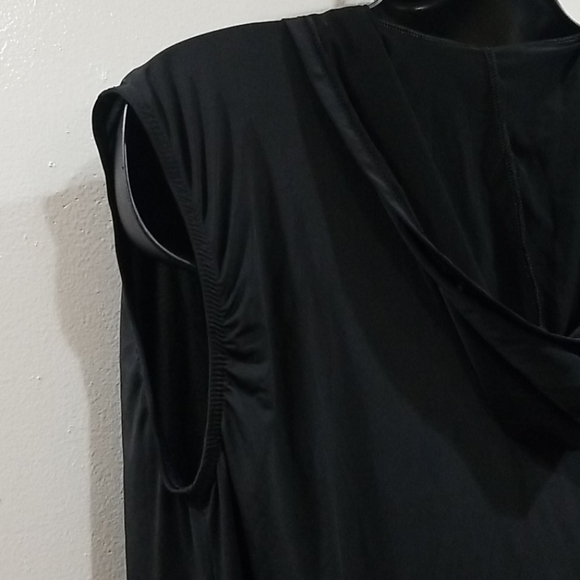 men's sexy black hooded bath robe in a size L - Picture 12 of 16